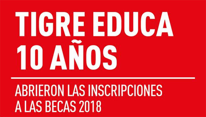 tigre educa 2018